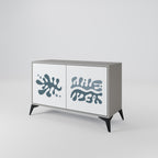 WONDERLAND VEGETATION 2-Door Sideboard in Grey Finish
