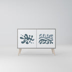 WONDERLAND VEGETATION 2-Door Sideboard in Grey Finish