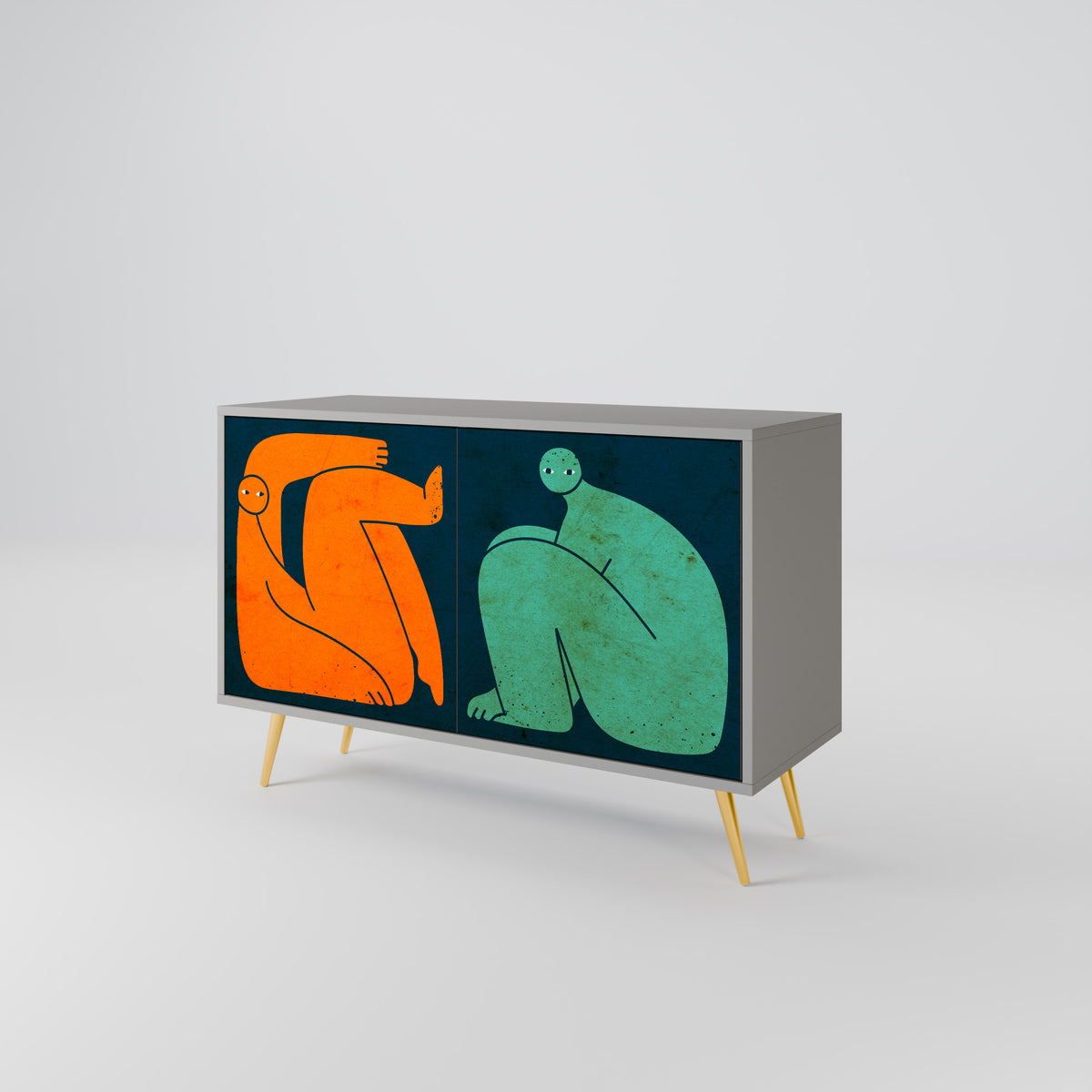 TOGETHER BUT SEPARATELY 2-Door Sideboard