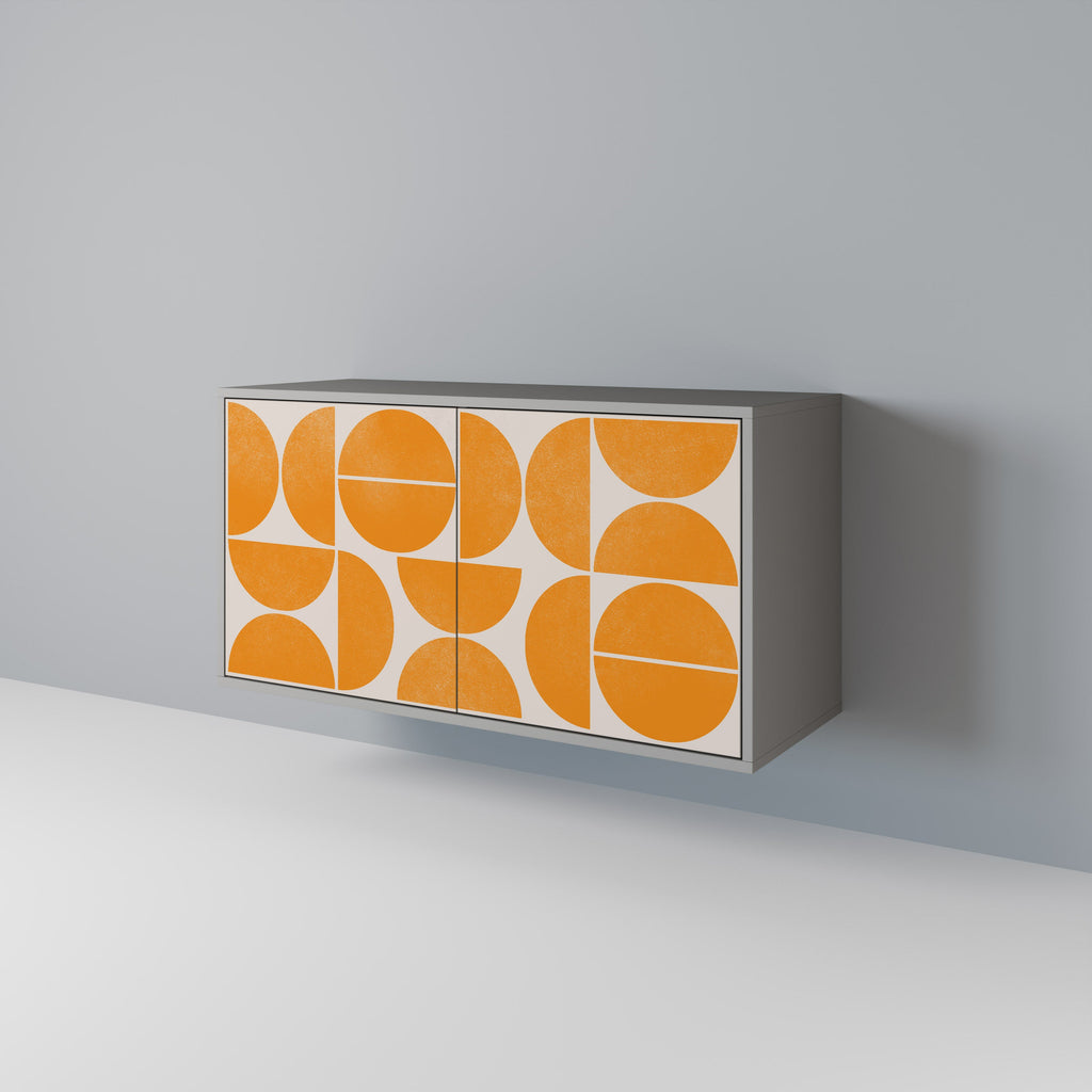 RECURRING DREAMS 2-Door Sideboard in Grey Finish