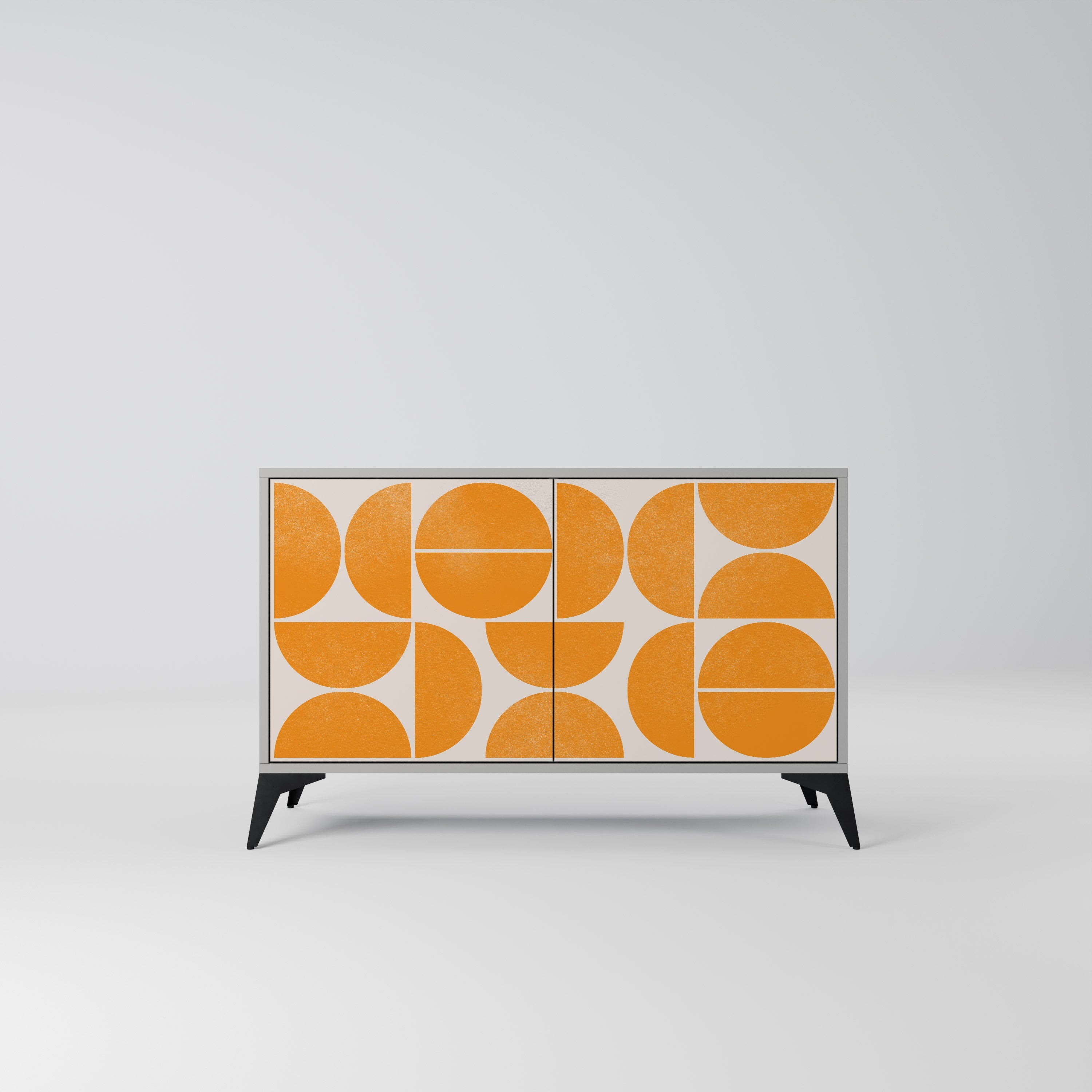 RECURRING DREAMS Aparador de 2 Portas em Acabamento Cinzento