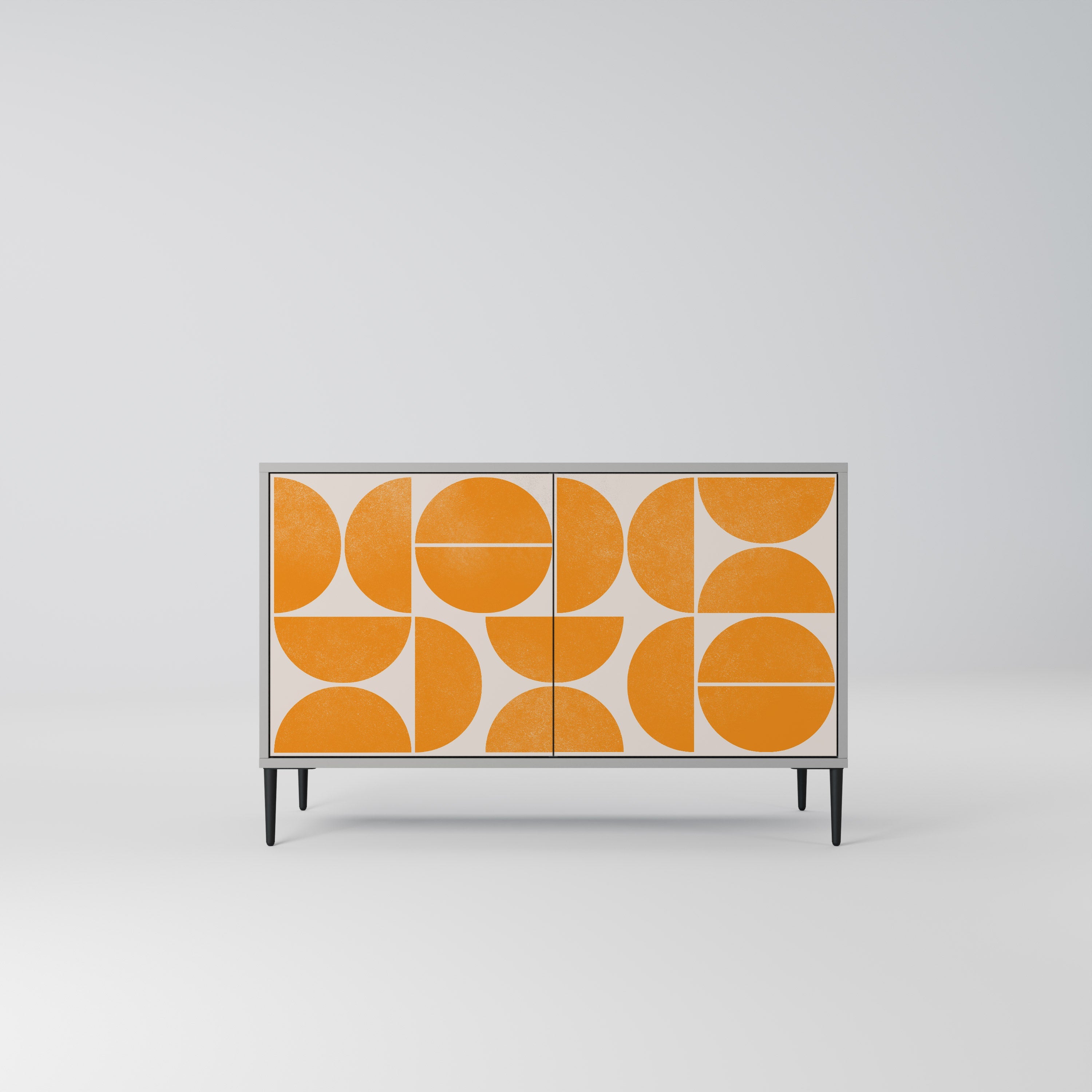 RECURRING DREAMS Aparador de 2 Portas em Acabamento Cinzento