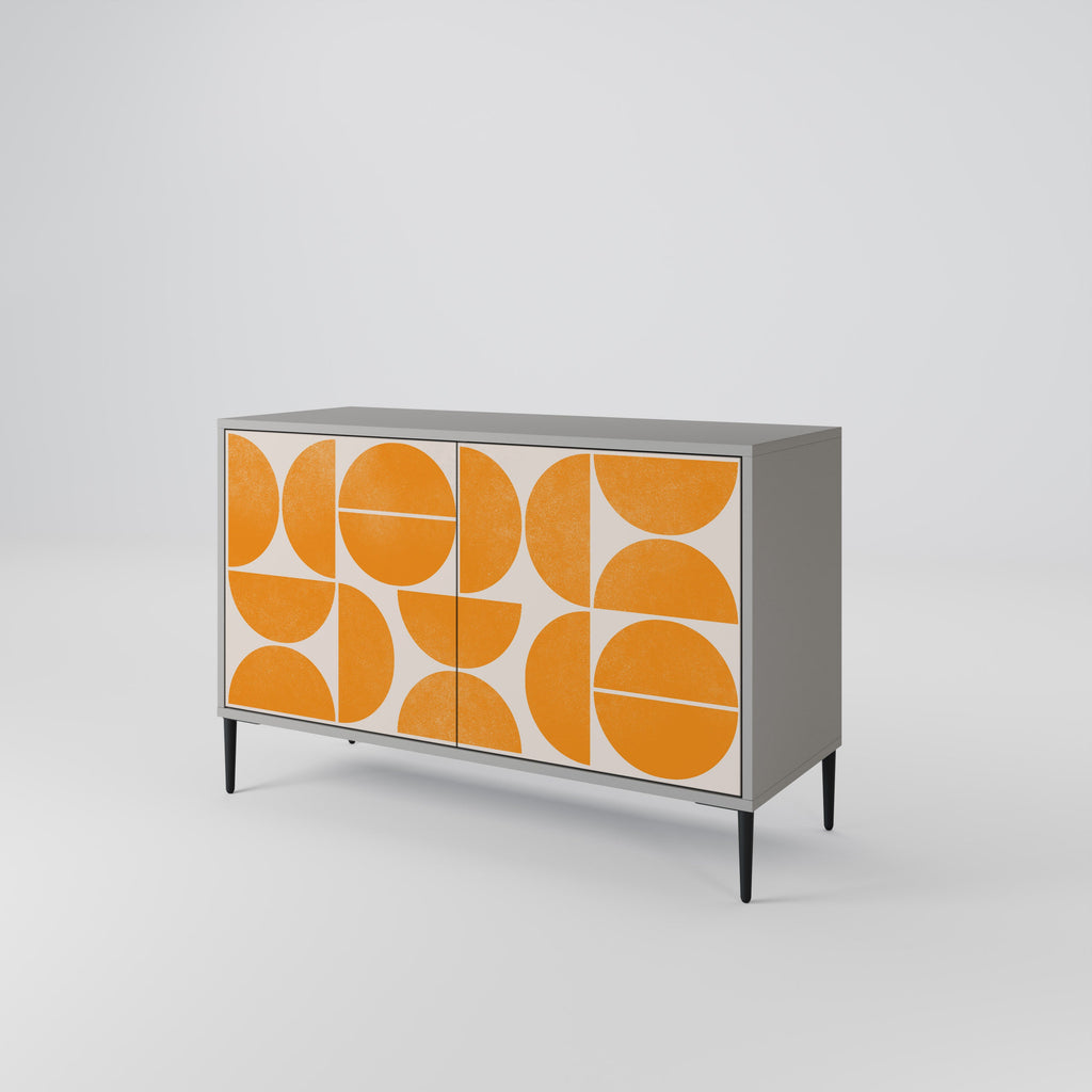 RECURRING DREAMS 2-Door Sideboard in Grey Finish