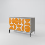 RECURRING DREAMS 2-Door Sideboard in Grey Finish