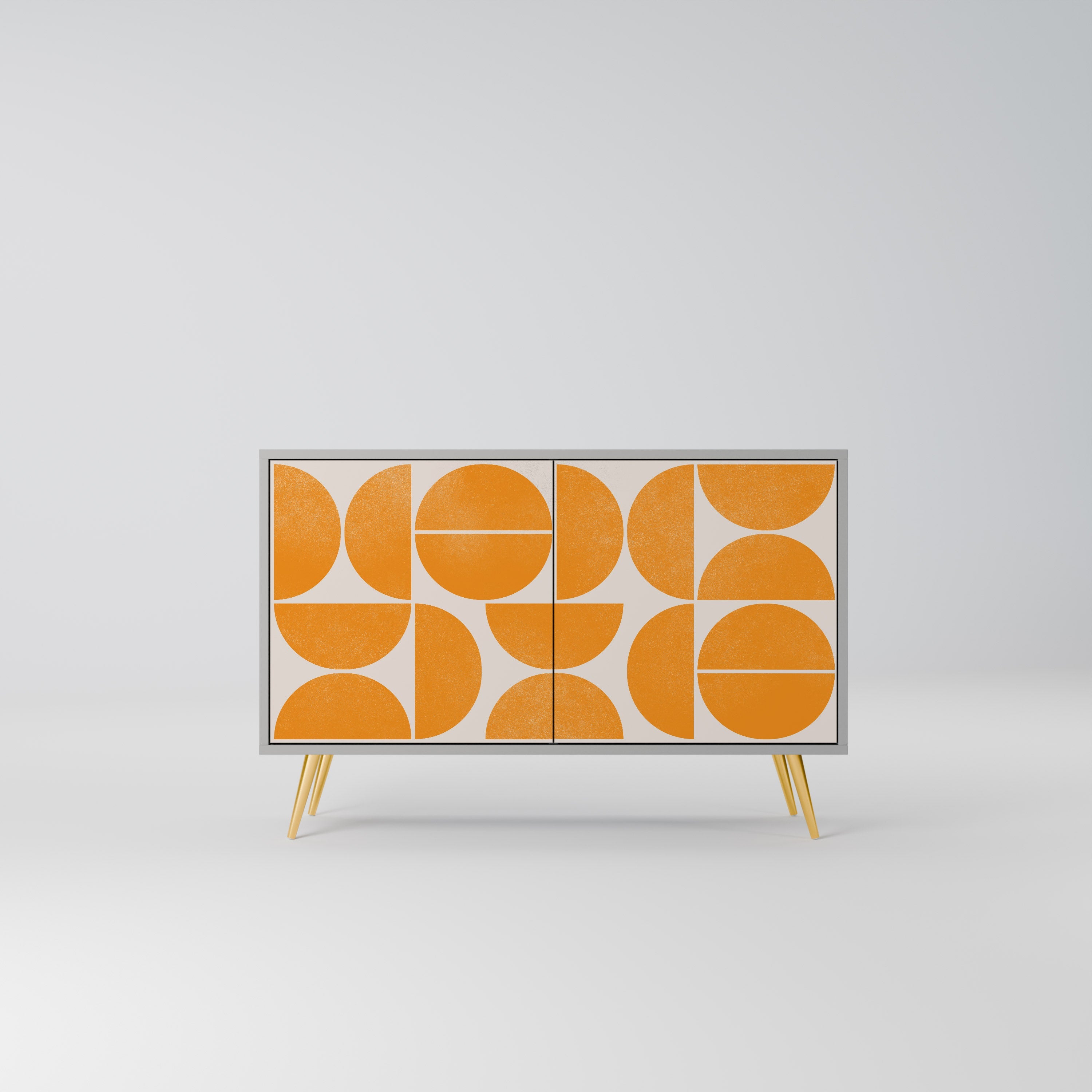 RECURRING DREAMS Aparador de 2 Portas em Acabamento Cinzento