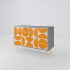 RECURRING DREAMS 2-Door Sideboard in Grey Finish