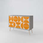 RECURRING DREAMS 2-Door Sideboard in Grey Finish