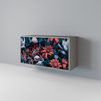 ETHEREAL BLOSSOMS Aparador de 2 Portas em Acabamento Cinzento