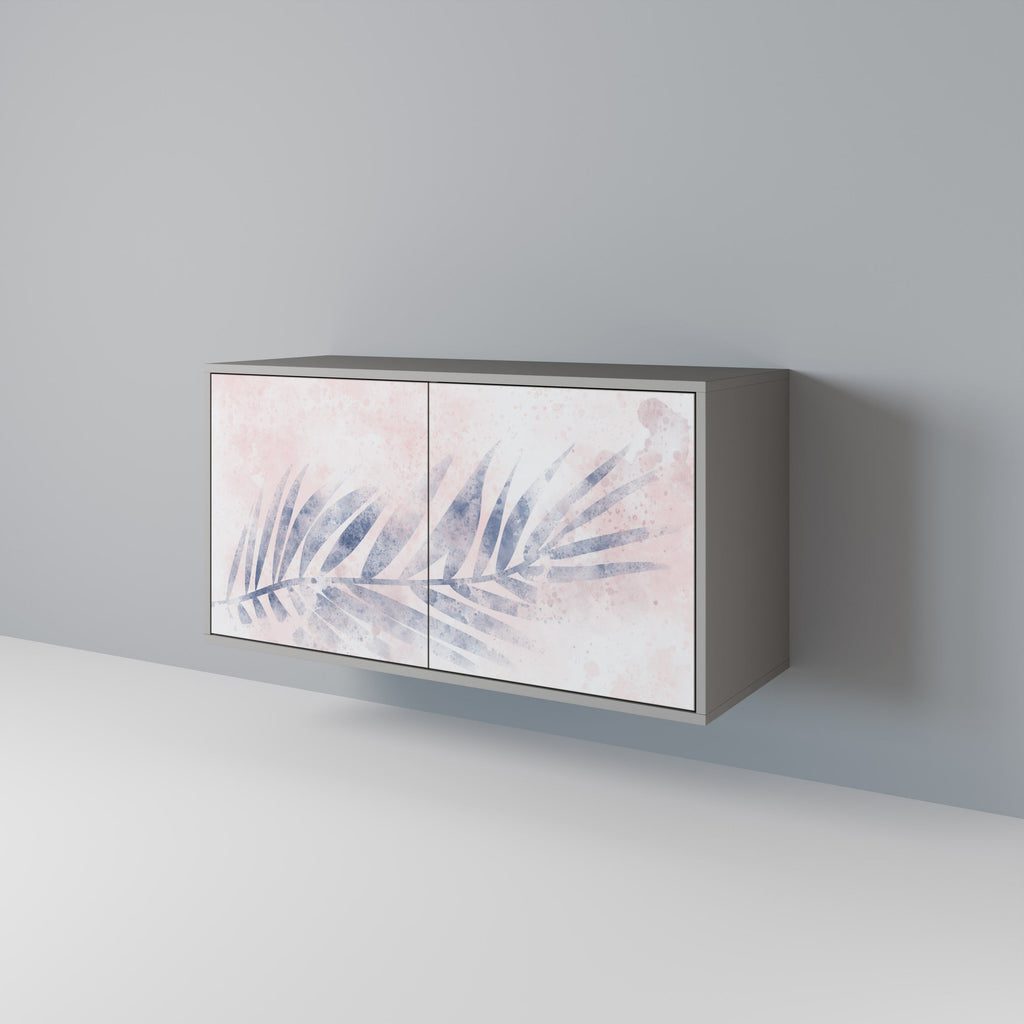 TIMELESS FLOAT Aparador de 2 Portas em Acabamento Cinzento