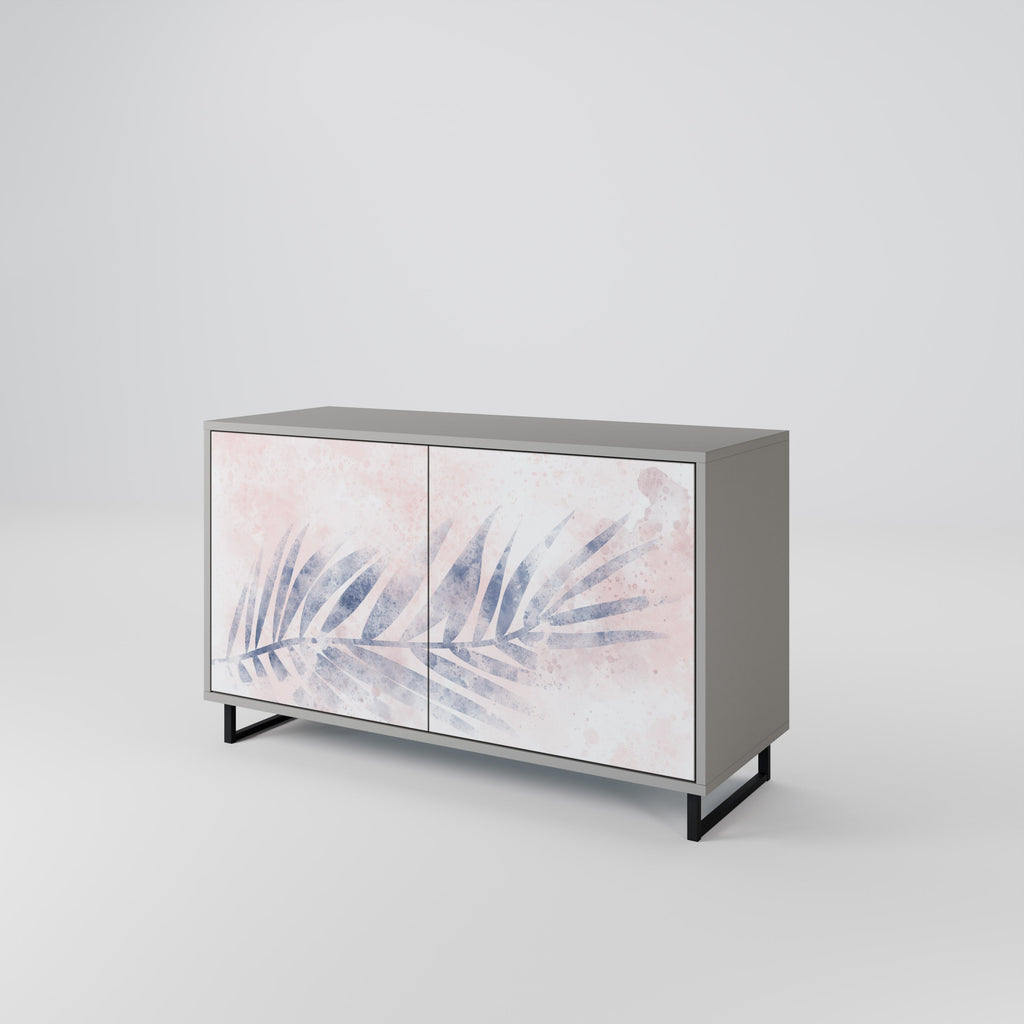 TIMELESS FLOAT Aparador de 2 Portas em Acabamento Cinzento