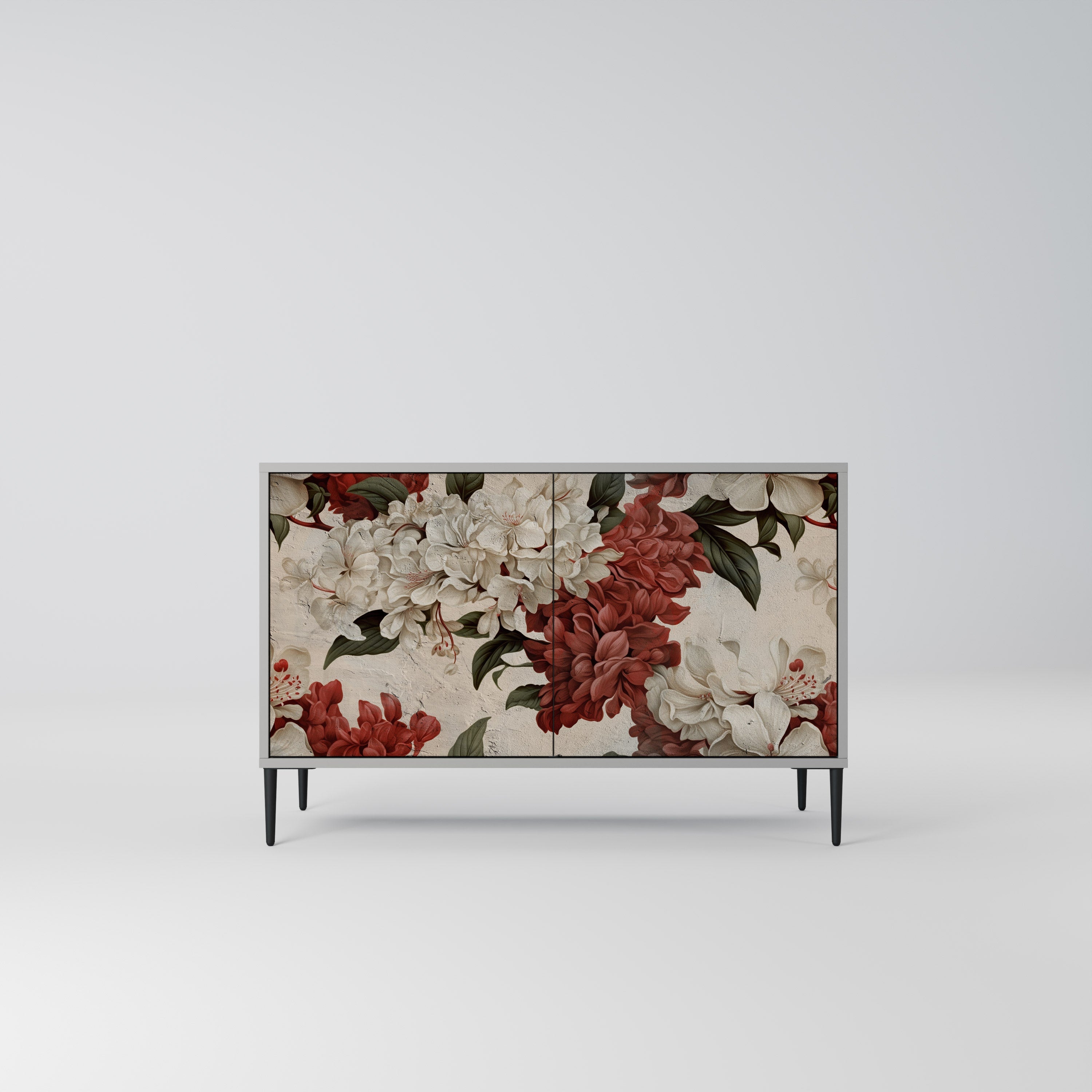 EPHEMERAL DAYS Aparador de 2 Portas em Acabamento Cinzento