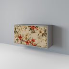 BLOOMING HARMONY Aparador de 2 Portas em Acabamento Cinzento