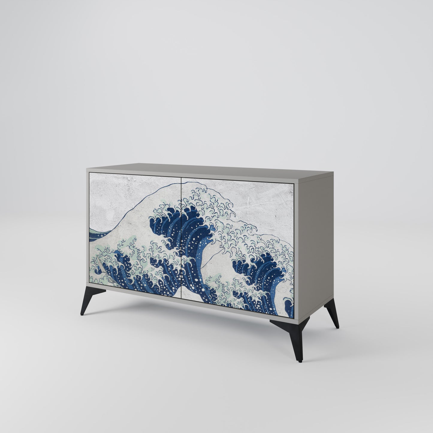 THE GREAT WAVE AT KANAGAWA Aparador de 2 Portas