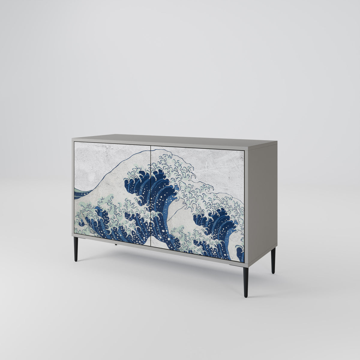 THE GREAT WAVE AT KANAGAWA Aparador de 2 Portas