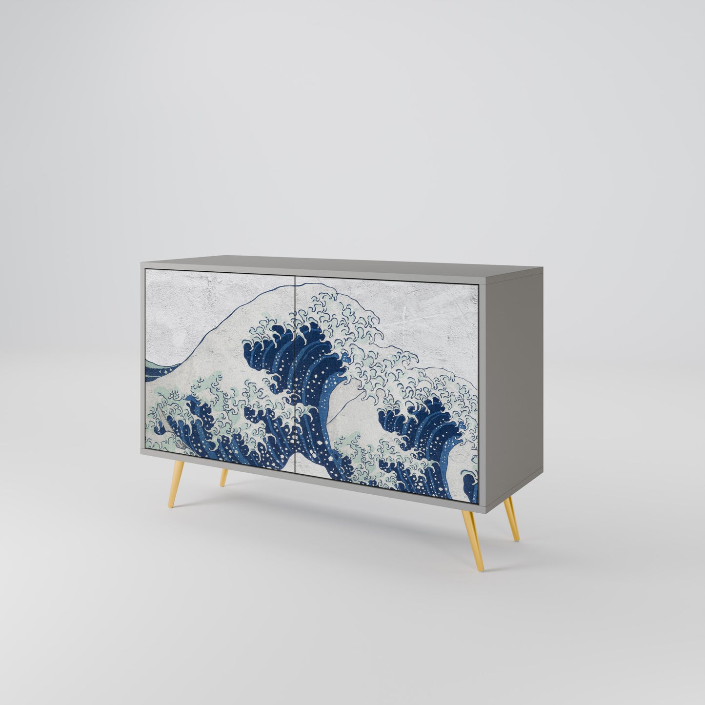 THE GREAT WAVE AT KANAGAWA Aparador de 2 Portas