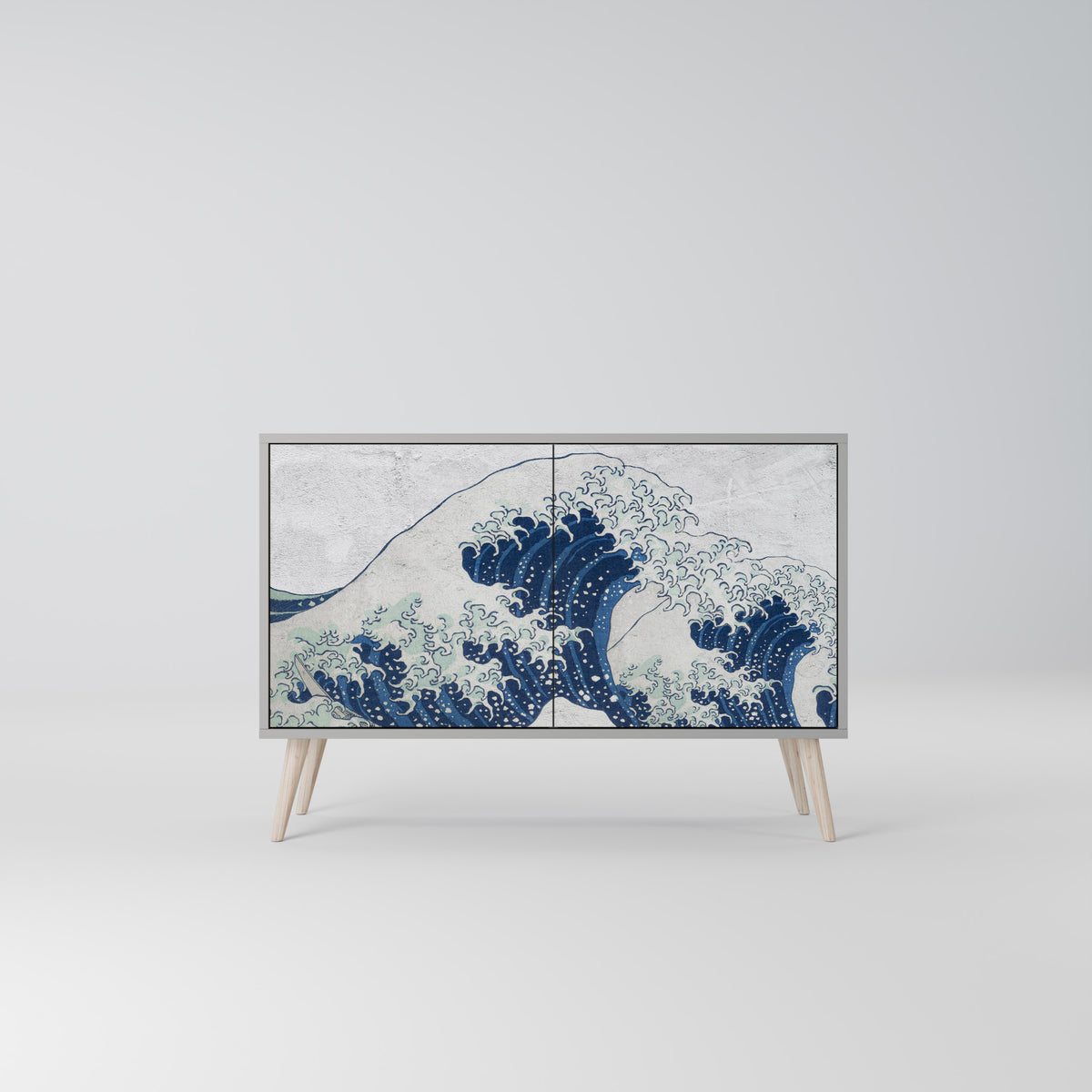 THE GREAT WAVE AT KANAGAWA Aparador de 2 Portas