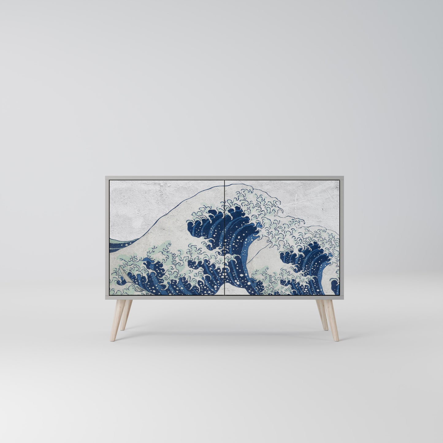 THE GREAT WAVE AT KANAGAWA Aparador de 2 Portas