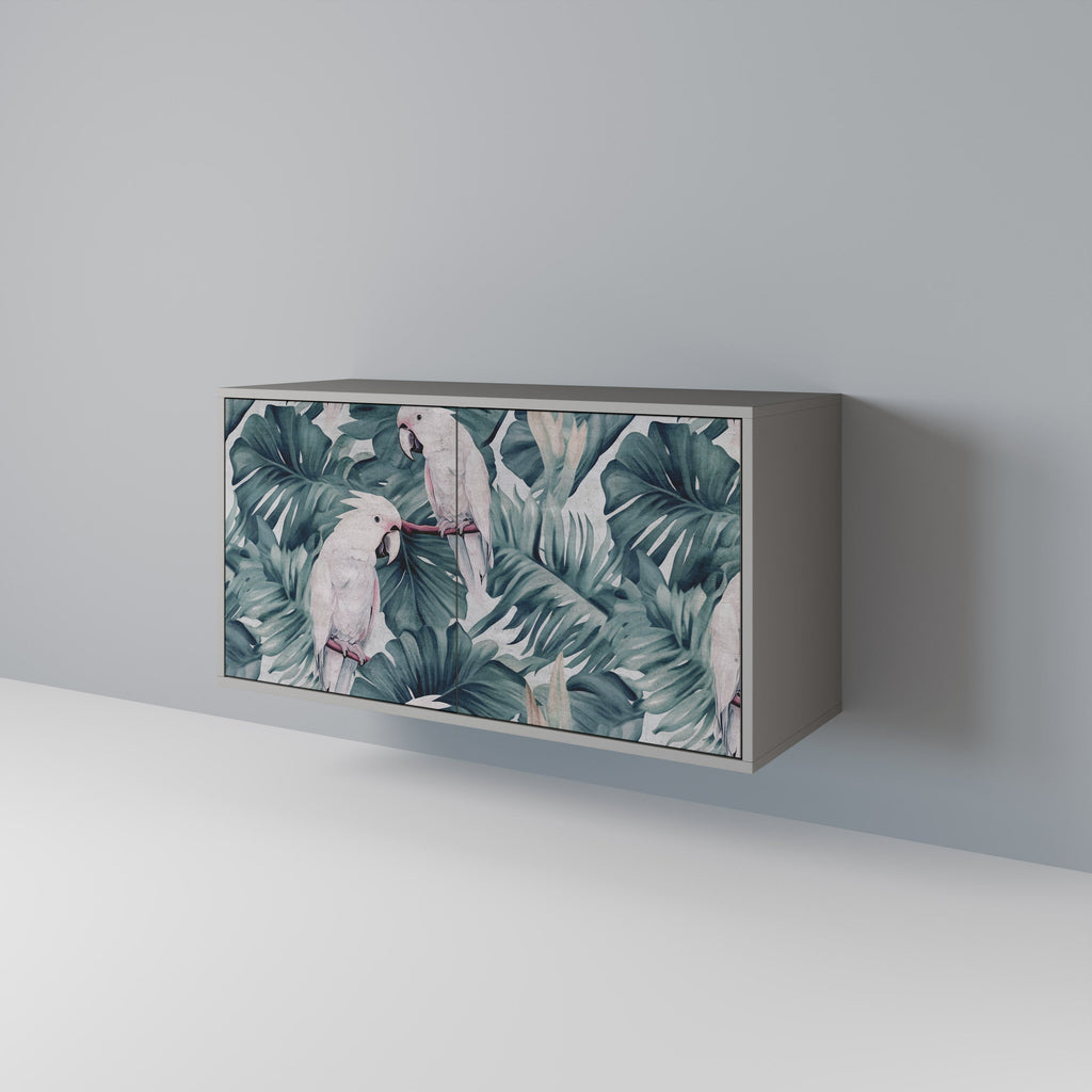 POPINJAY LOOK 2-Door Sideboard in Grey Finish