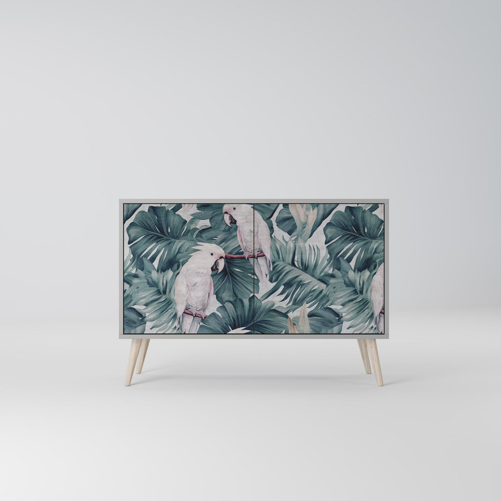 POPINJAY LOOK 2-Door Sideboard in Grey Finish