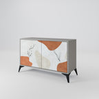 TRANQUIL TWIG 2-Door Sideboard in Grey Finish
