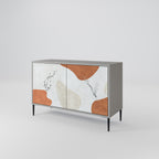 TRANQUIL TWIG 2-Door Sideboard in Grey Finish