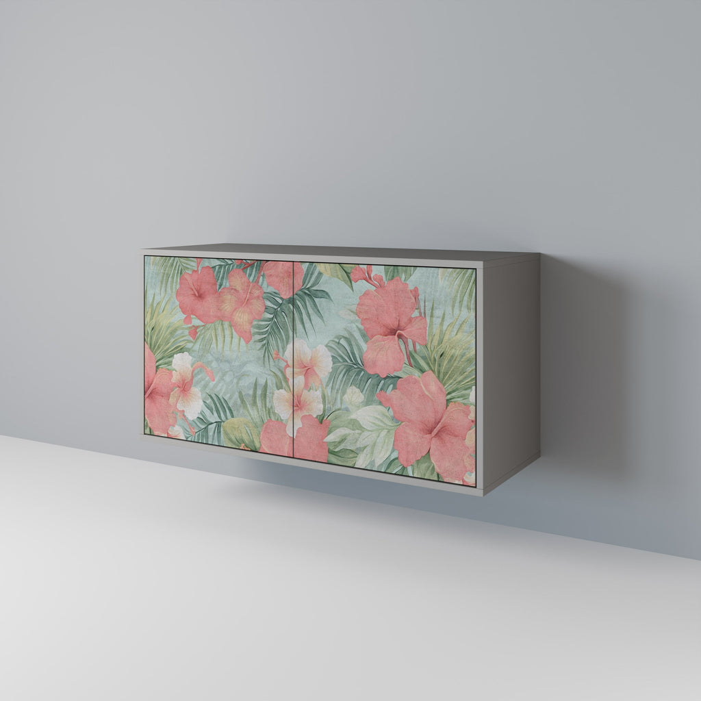 HAWAIIAN SPIRIT 2-Door Sideboard in Grey Finish