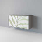 BOTANICAL SPARK 2-Door Sideboard in Grey Finish