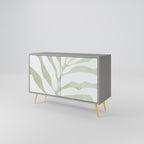 BOTANICAL SPARK 2-Door Sideboard in Grey Finish