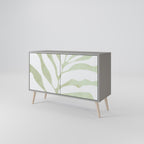 BOTANICAL SPARK 2-Door Sideboard in Grey Finish