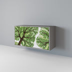 WILDERNESS DASH Aparador de 2 Portas em Acabamento Cinzento