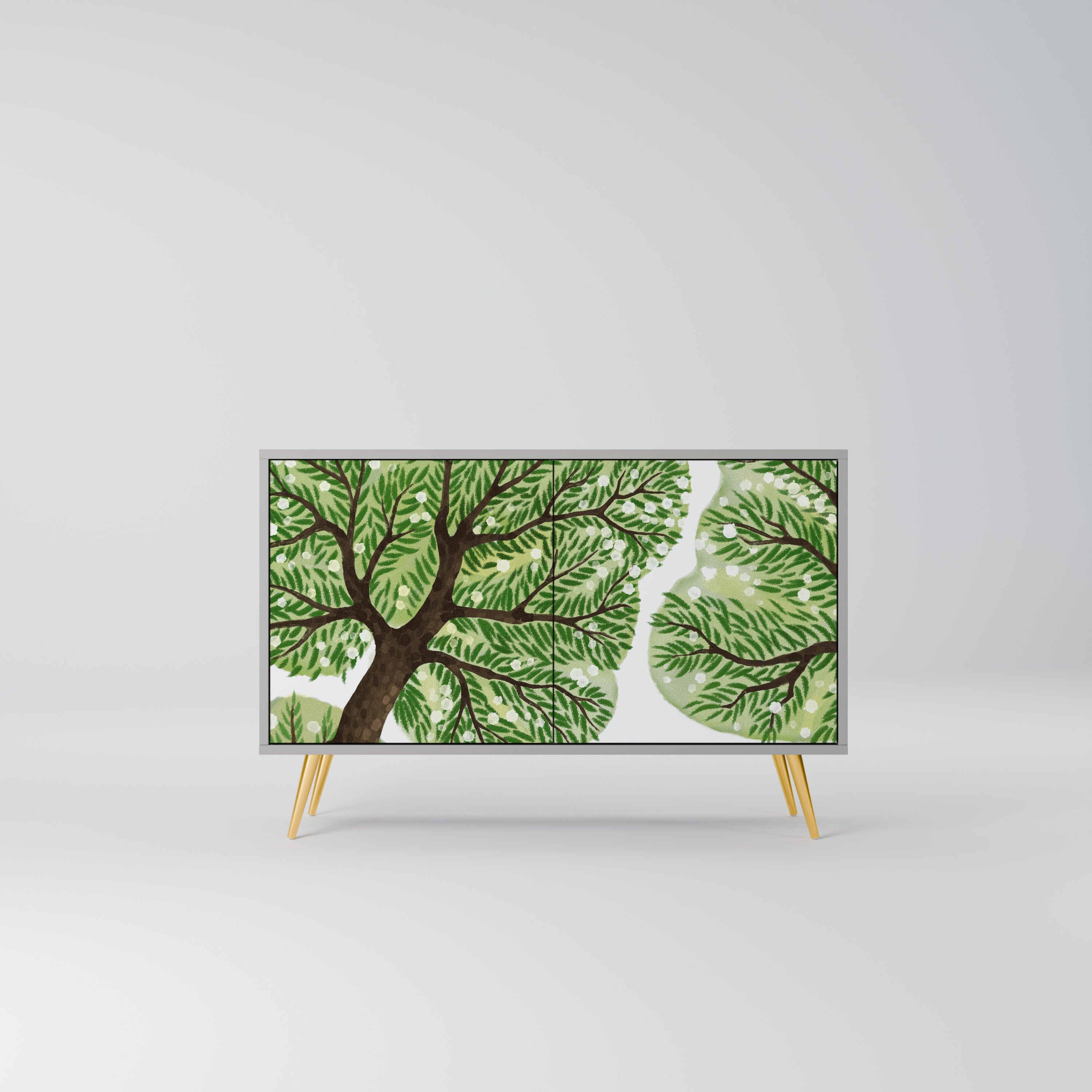 WILDERNESS DASH Aparador de 2 Portas em Acabamento Cinzento