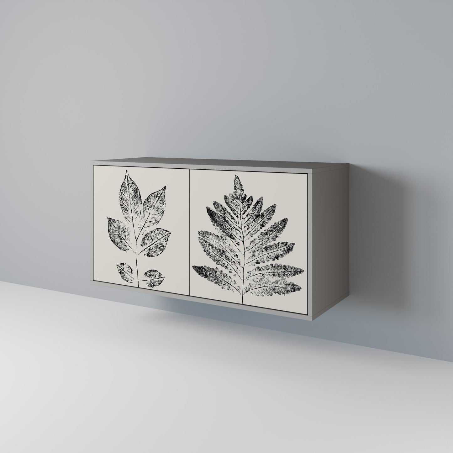 LEAFY STAMPS Aparador de 2 Portas