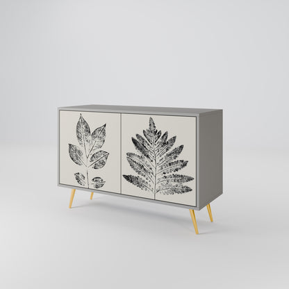 LEAFY STAMPS Aparador de 2 Portas