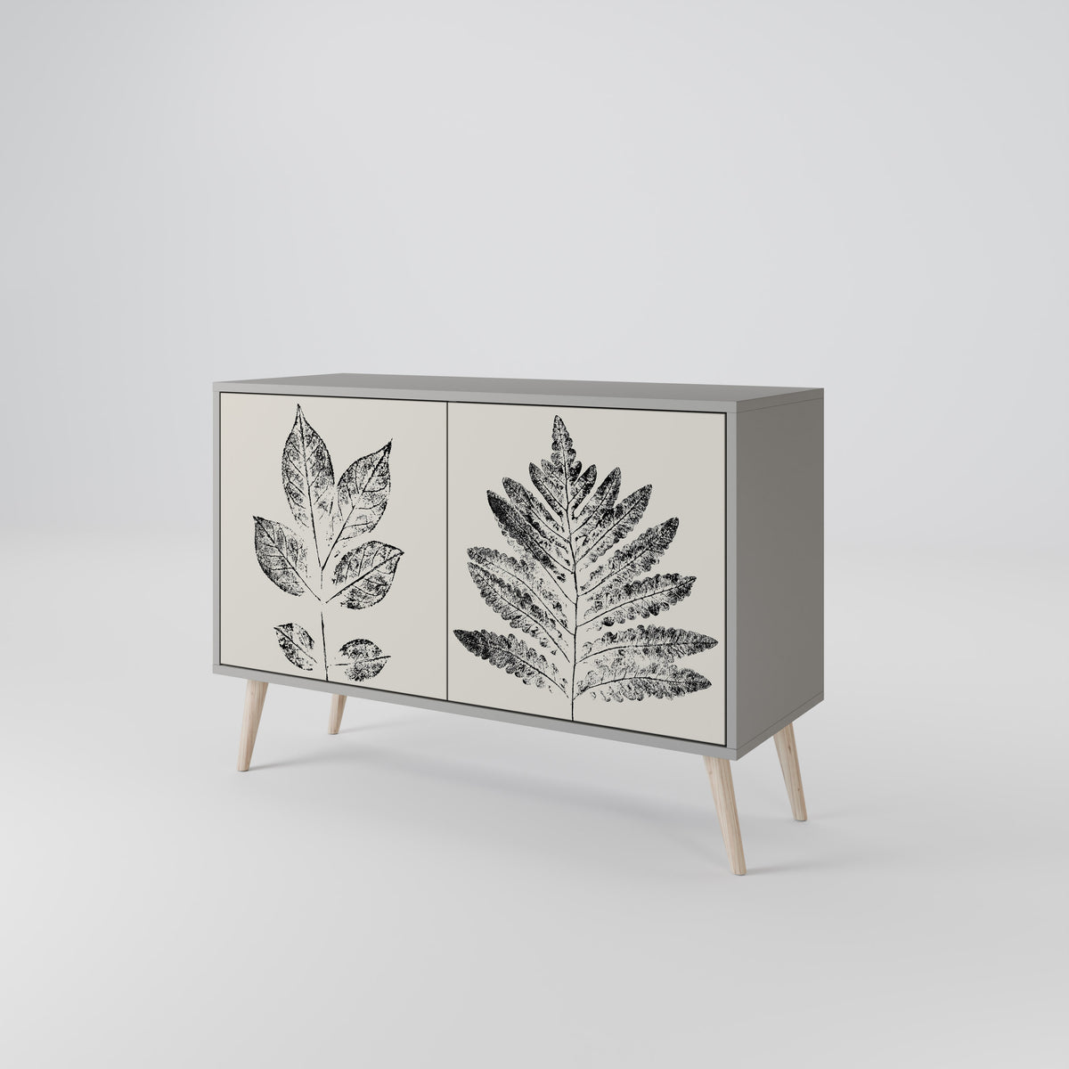 LEAFY STAMPS Aparador de 2 Portas