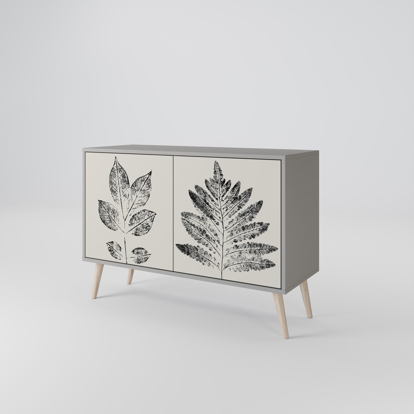 LEAFY STAMPS Aparador de 2 Portas