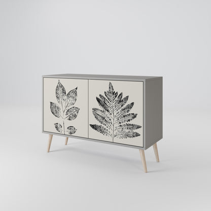 LEAFY STAMPS Aparador de 2 Portas