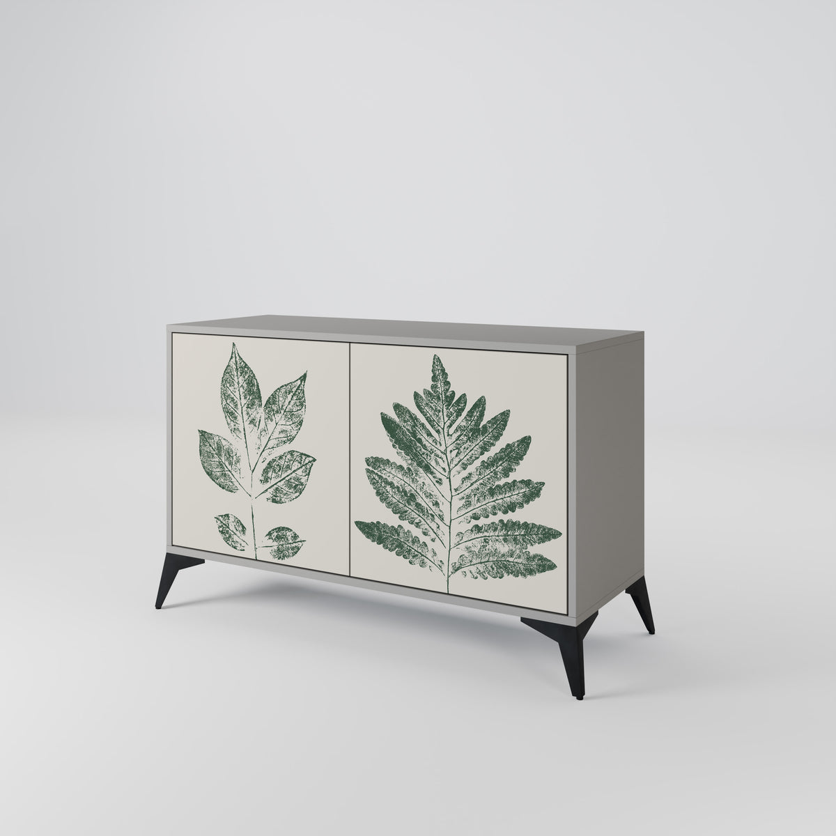GREEN LEAFY STAMPS Aparador de 2 Portas