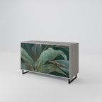 ROYAL GREEN Aparador de 2 Portas em Acabamento Cinzento