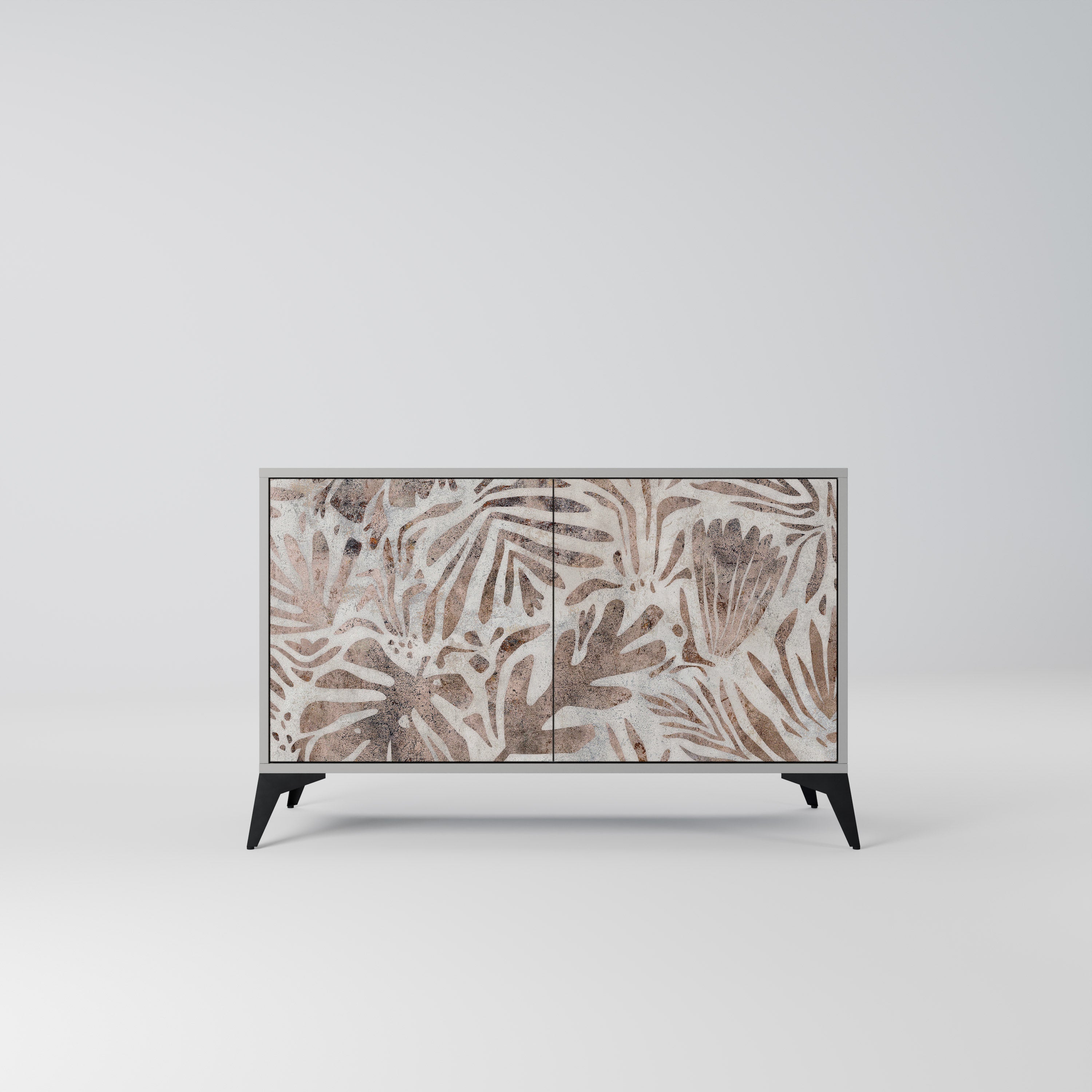 PASSING TIME 2-Door Sideboard in Grey Finish