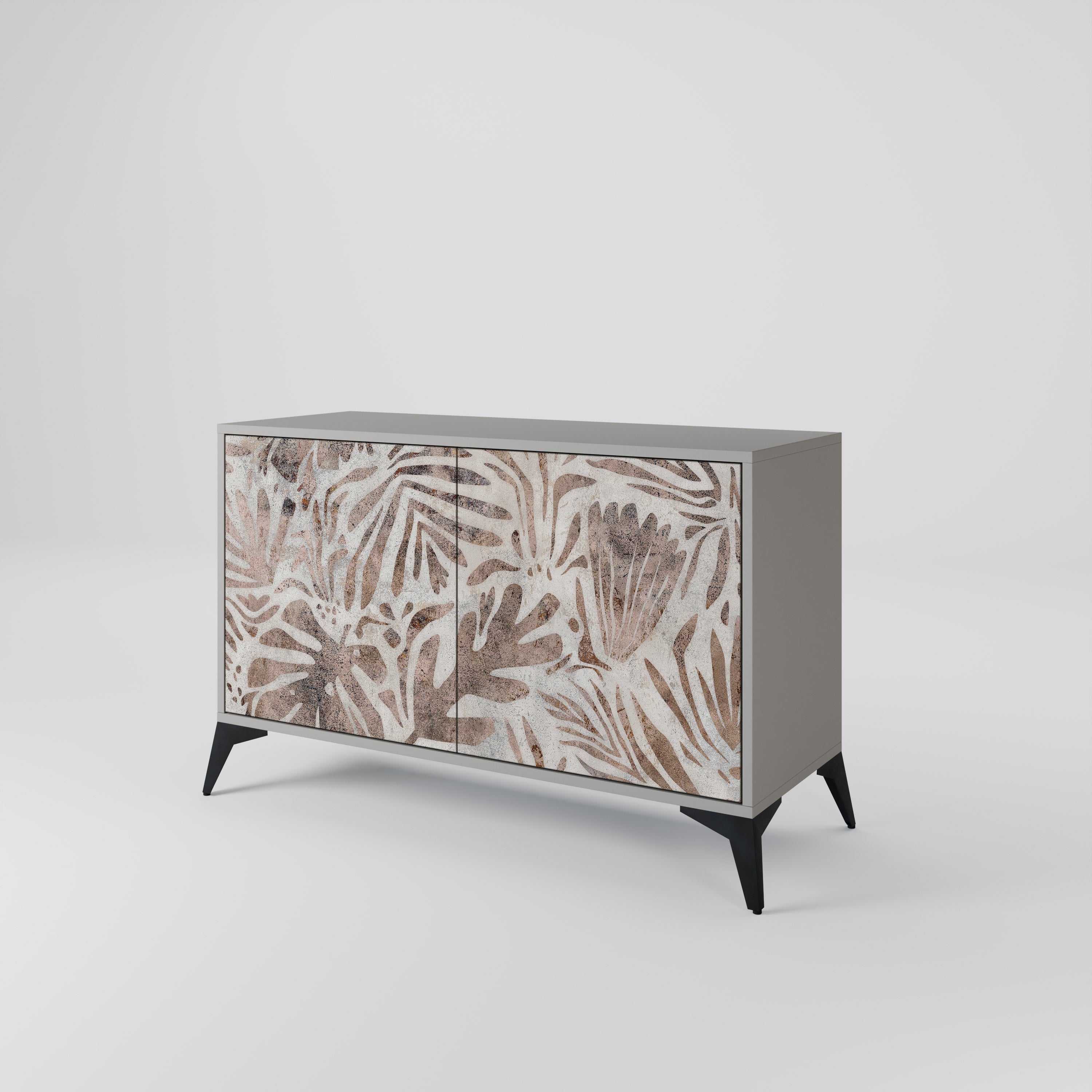 PASSING TIME 2-Door Sideboard in Grey Finish