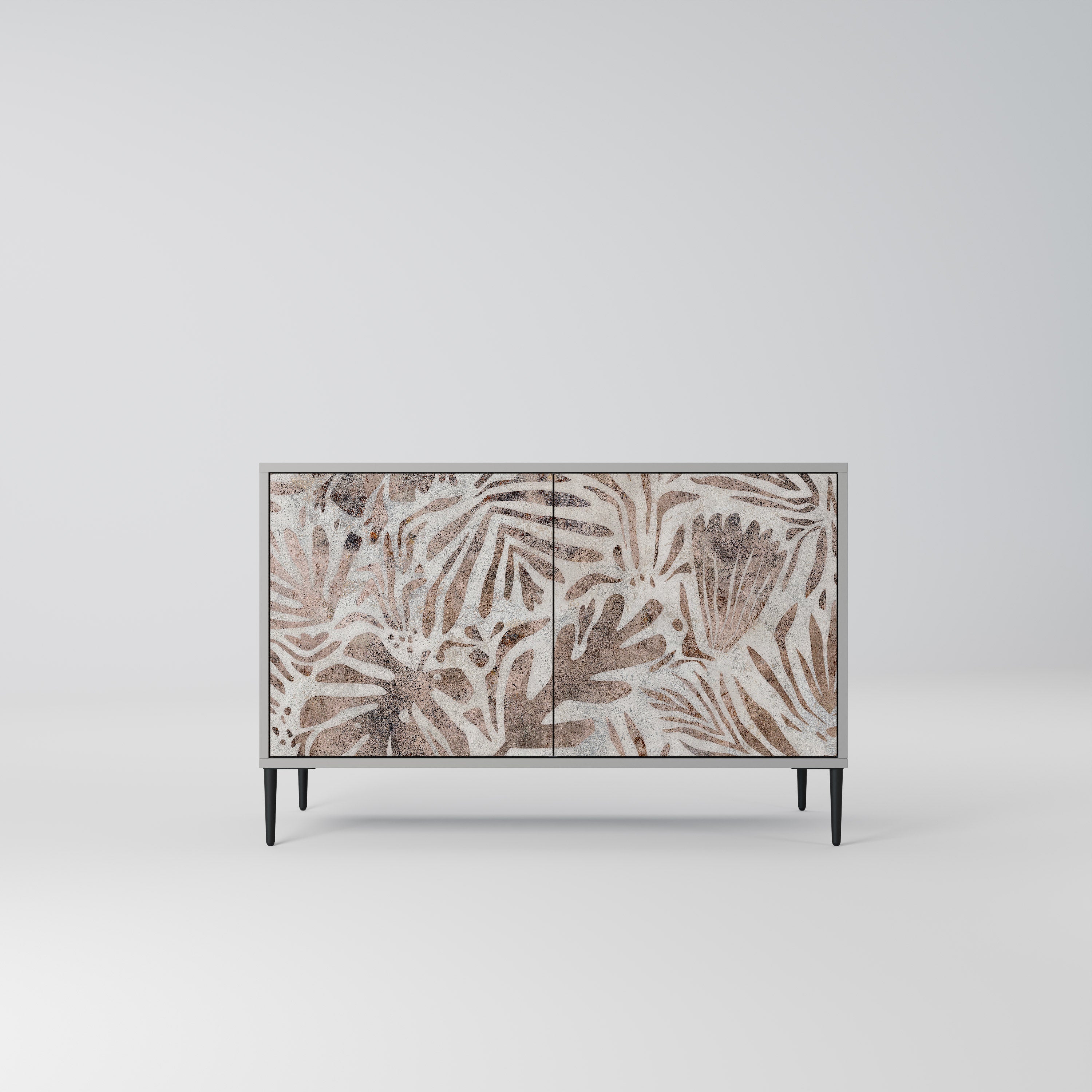 PASSING TIME 2-Door Sideboard in Grey Finish