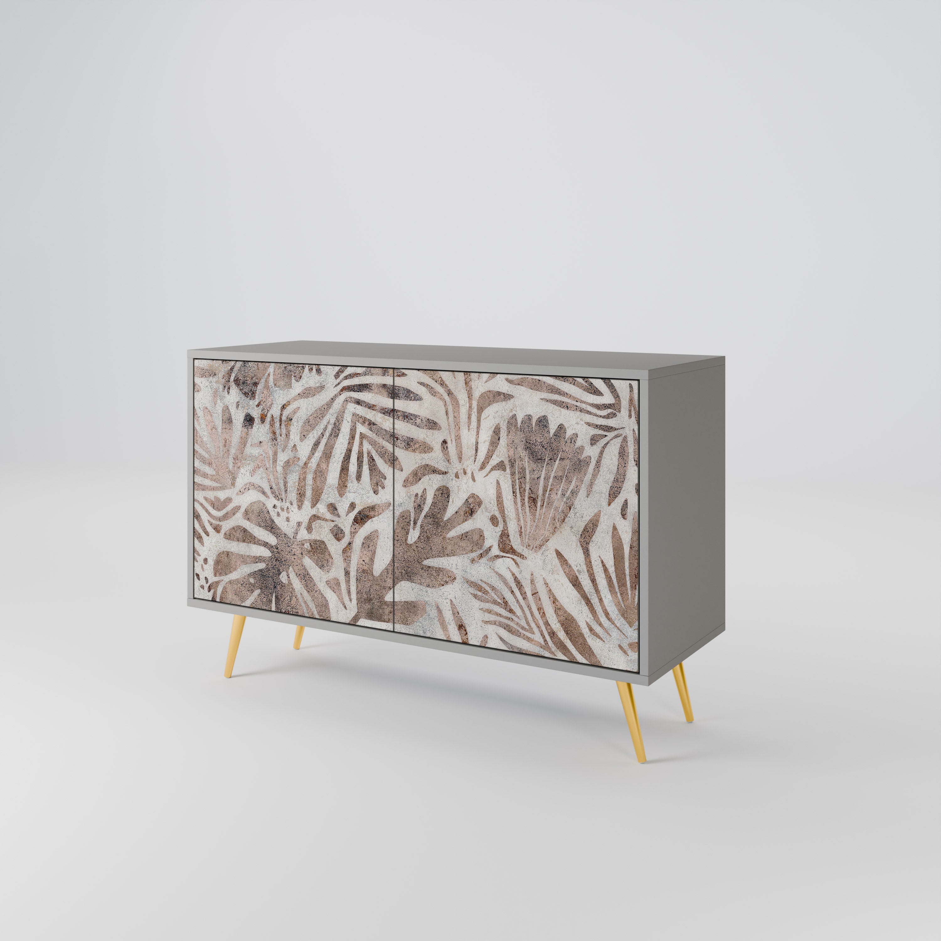 PASSING TIME 2-Door Sideboard in Grey Finish