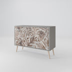 PASSING TIME 2-Door Sideboard in Grey Finish