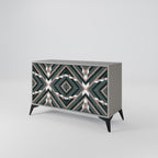 DIMENSION DELIGHTS 2-Door Sideboard in Grey Finish