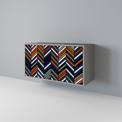 VIBRANT PATCHWORK Aparador de 2 Portas
