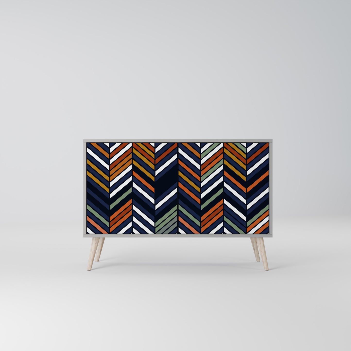 VIBRANT PATCHWORK Aparador de 2 Portas