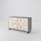 SPOTTED DAZE 2-Door Sideboard in Grey Finish