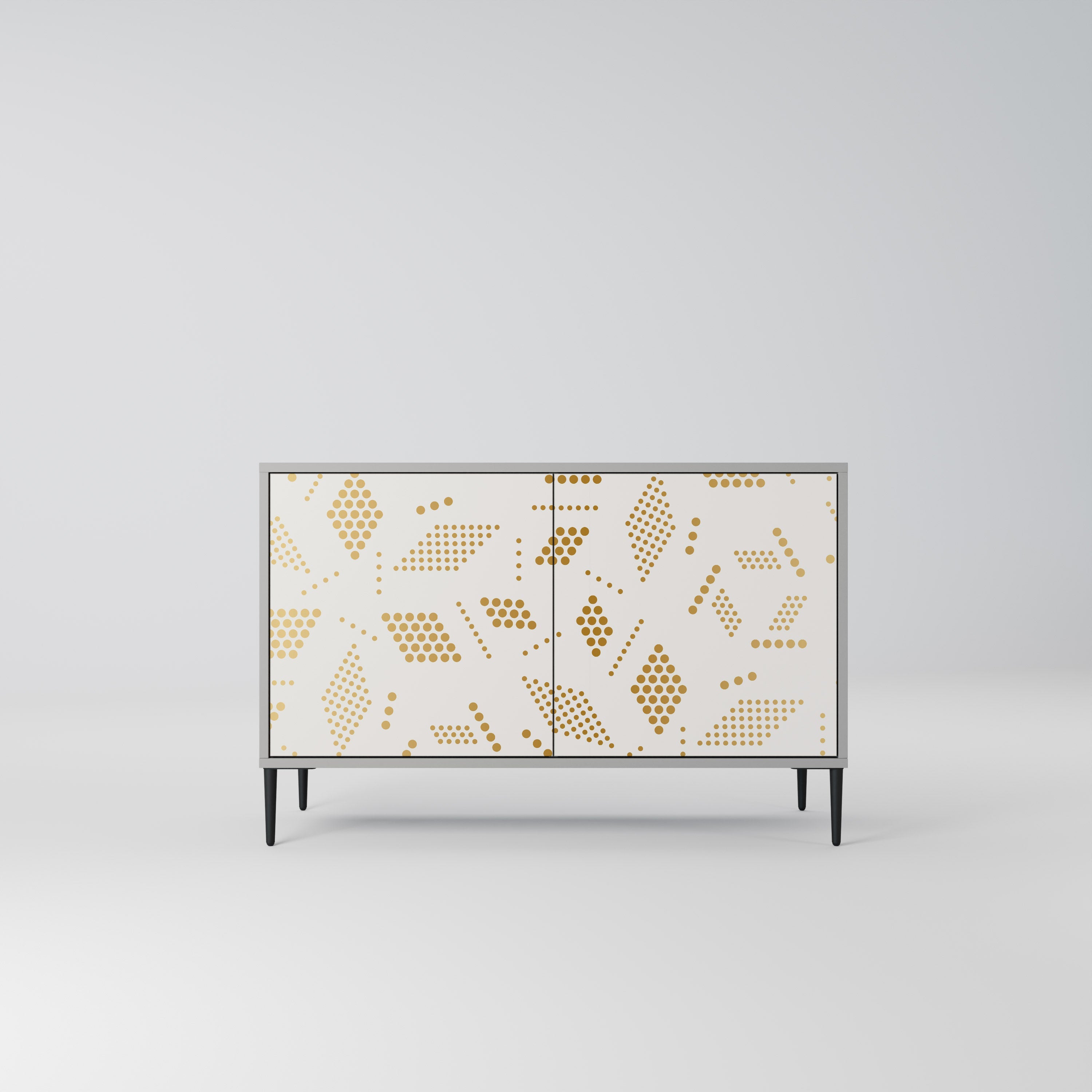 SPOTTED DAZE 2-Door Sideboard in Grey Finish