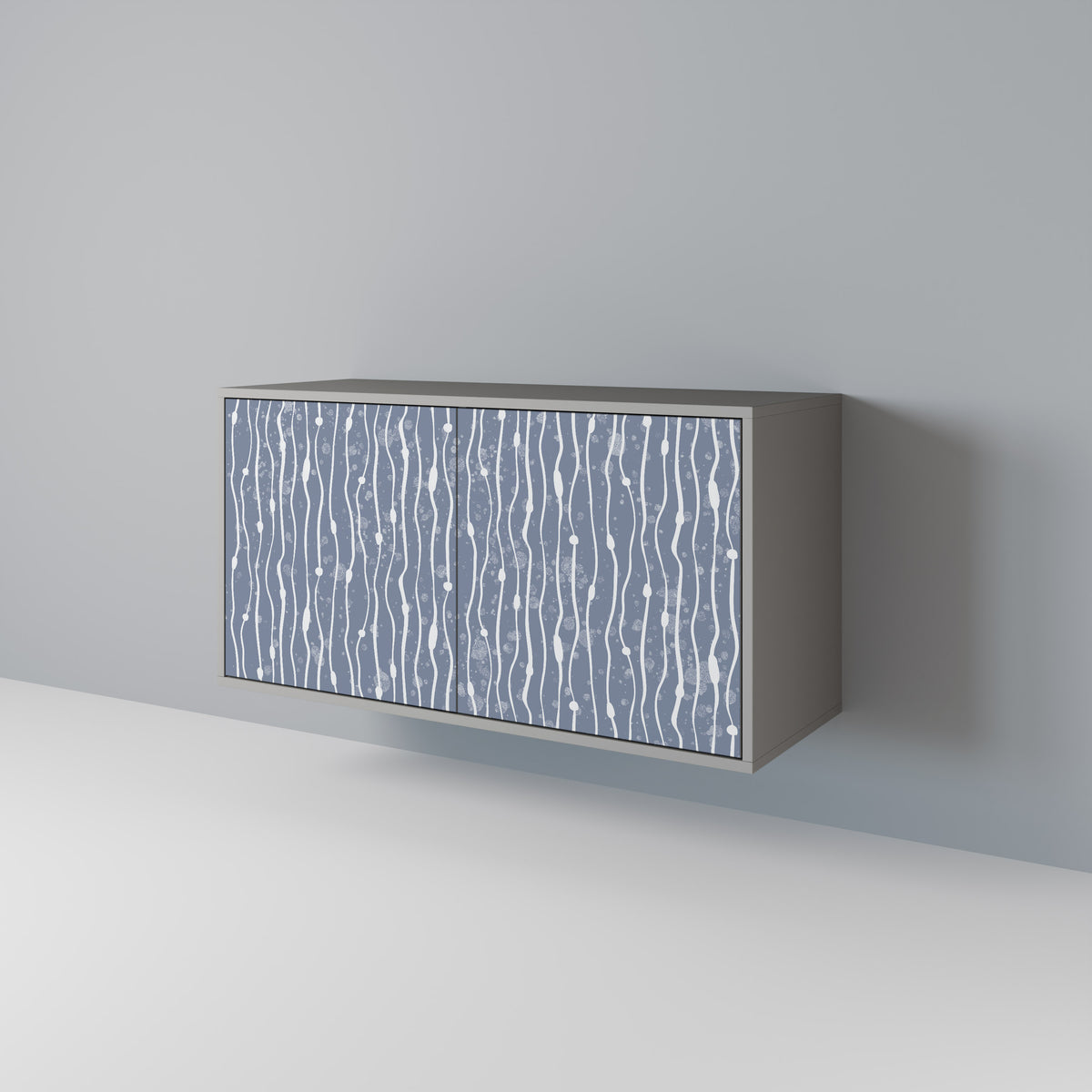 GRAPHITE RAIN Aparador de 2 Portas