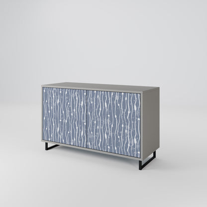 GRAPHITE RAIN Aparador de 2 Portas